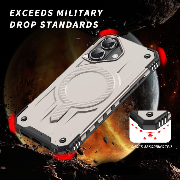For iPhone 17 Straship MagSafe TPU Hybrid PC Phone Case