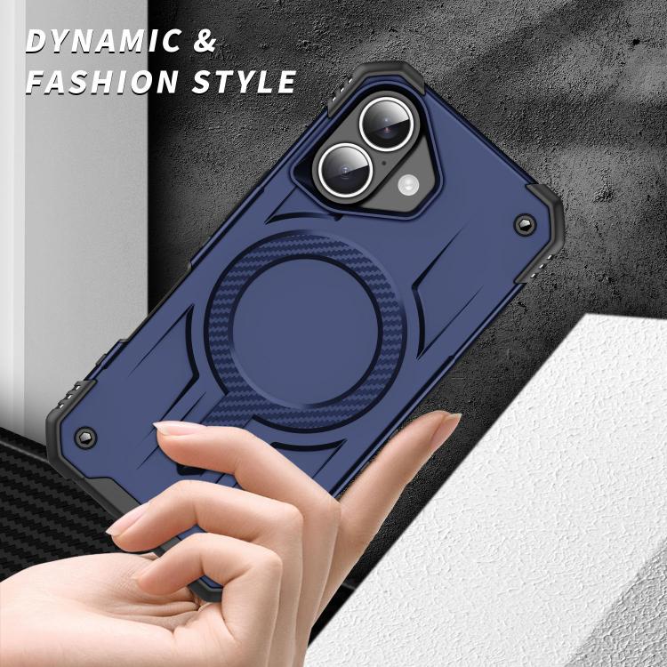 For iPhone 17 Straship MagSafe TPU Hybrid PC Phone Case