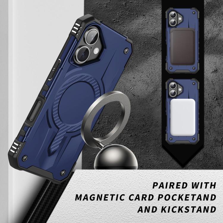 For iPhone 17 Straship MagSafe TPU Hybrid PC Phone Case