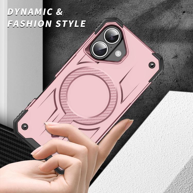 For iPhone 17 Straship MagSafe TPU Hybrid PC Phone Case