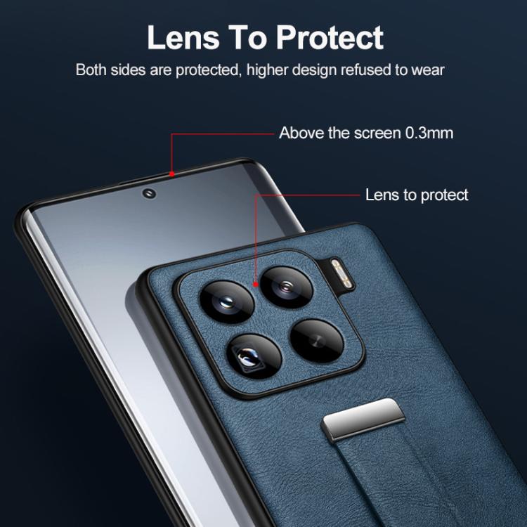 For Xiaomi 15 SULADA PC Hybrid Leather Texture Skin Feel Shockproof Phone Case