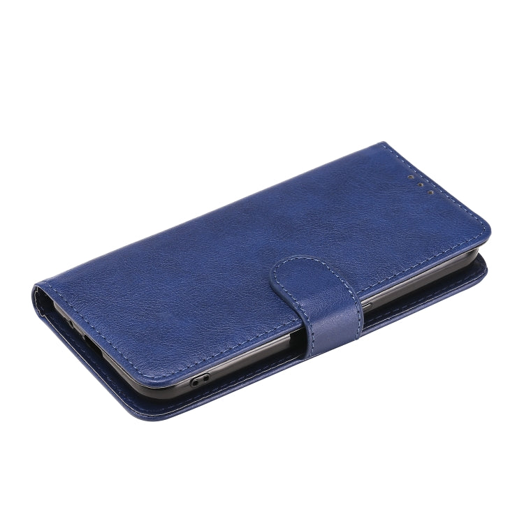 For Samsung Galaxy A01(EU Version) 2 in 1 Solid Color Detachable PU Leather Case with Card Slots & Magnetic Holder & Photo Frame & Wallet & Strap