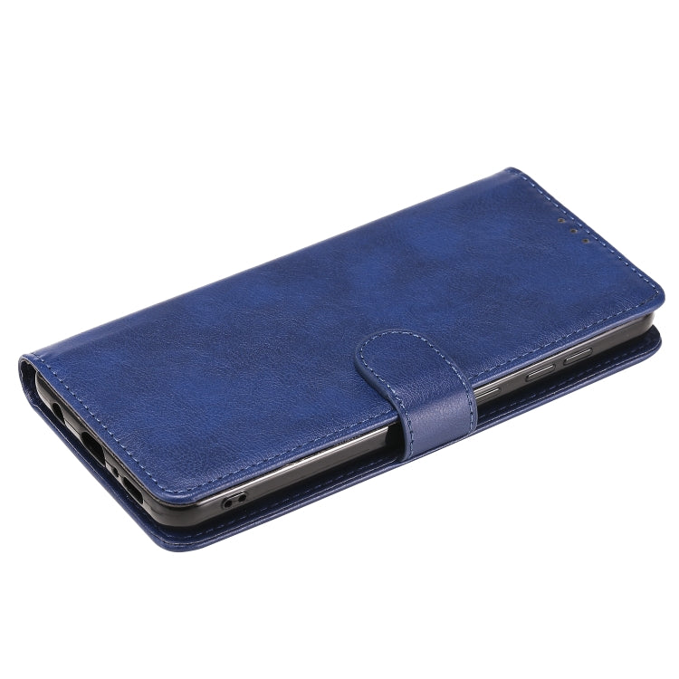 For Samsung Galaxy A21s 2 in 1 Solid Color Detachable PU Leather Case with Card Slots & Magnetic Holder & Photo Frame & Wallet & Strap