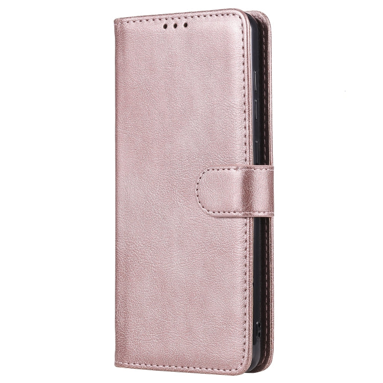For Samsung Galaxy A21s 2 in 1 Solid Color Detachable PU Leather Case with Card Slots & Magnetic Holder & Photo Frame & Wallet & Strap