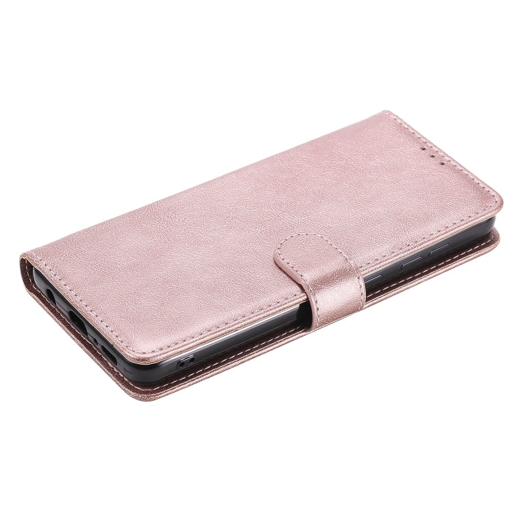 For Samsung Galaxy A21s 2 in 1 Solid Color Detachable PU Leather Case with Card Slots & Magnetic Holder & Photo Frame & Wallet & Strap