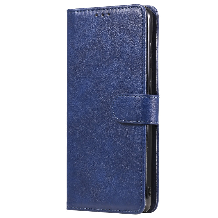 For Samsung Galaxy A81 / Note 10 Lite 2 in 1 Solid Color Detachable PU Leather Case with Card Slots & Magnetic Holder & Photo Frame & Wallet & Strap