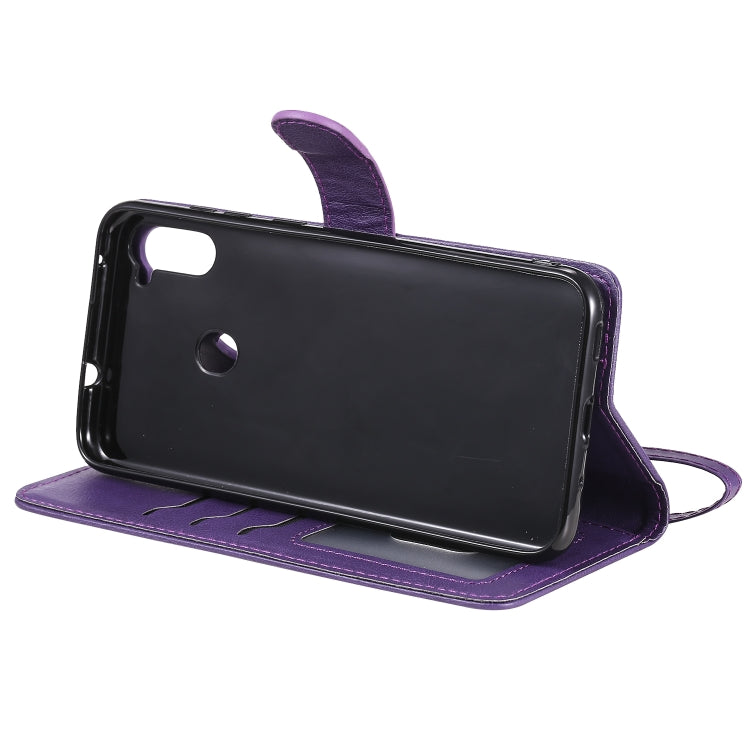 For Samsung Galaxy M11 / A11 2 in 1 Solid Color Detachable PU Leather Case with Card Slots & Magnetic Holder & Photo Frame & Wallet & Strap