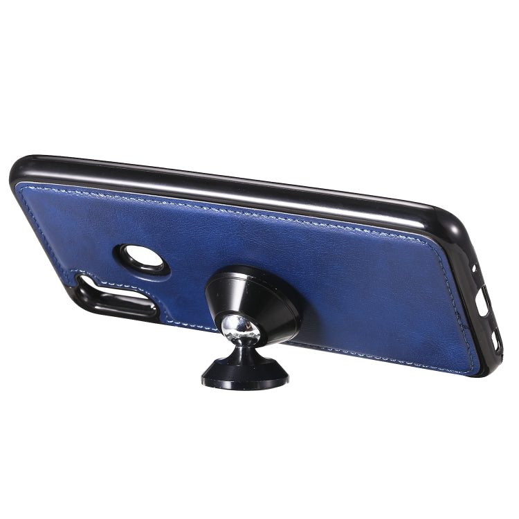 For Samsung Galaxy M11 / A11 2 in 1 Solid Color Detachable PU Leather Case with Card Slots & Magnetic Holder & Photo Frame & Wallet & Strap