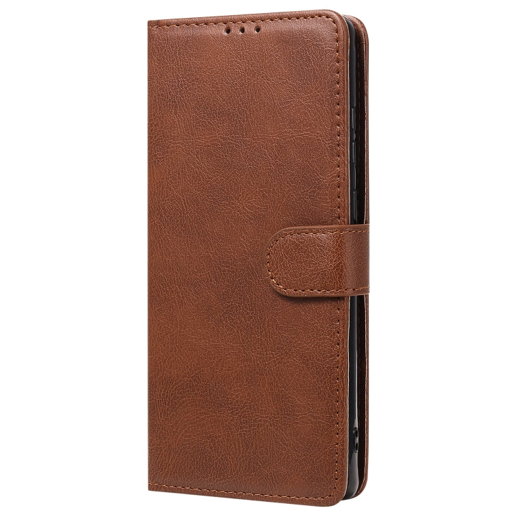 For Samsung Galaxy Note 20 Ultra 2 in 1 Solid Color Detachable PU Leather Case with Card Slots & Magnetic Holder & Photo Frame & Wallet & Strap