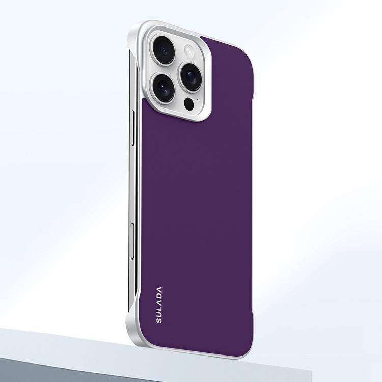 For iPhone 16 Pro SULADA Skin Feel Liquid Leather Shockproof Phone Case