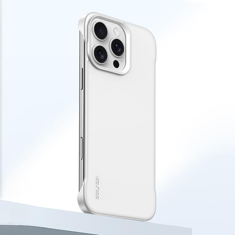 For iPhone 16 Pro SULADA Skin Feel Liquid Leather Shockproof Phone Case