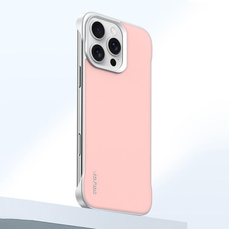 For iPhone 16 Pro SULADA Skin Feel Liquid Leather Shockproof Phone Case