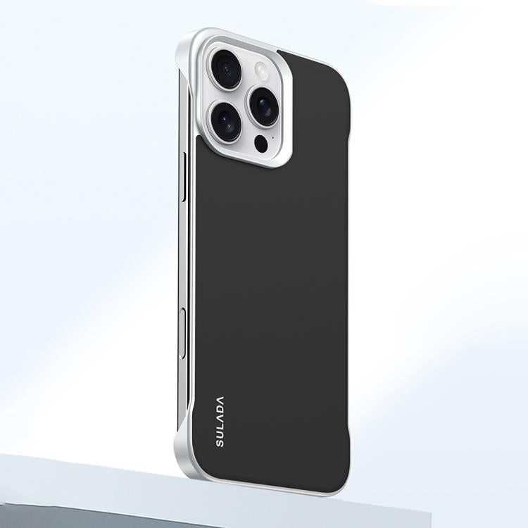 For iPhone 16 Pro Max SULADA Skin Feel Liquid Leather Shockproof Phone Case