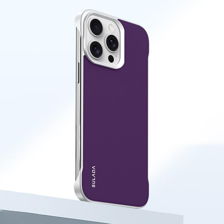 For iPhone 15 Pro SULADA Skin Feel Liquid Leather Shockproof Phone Case