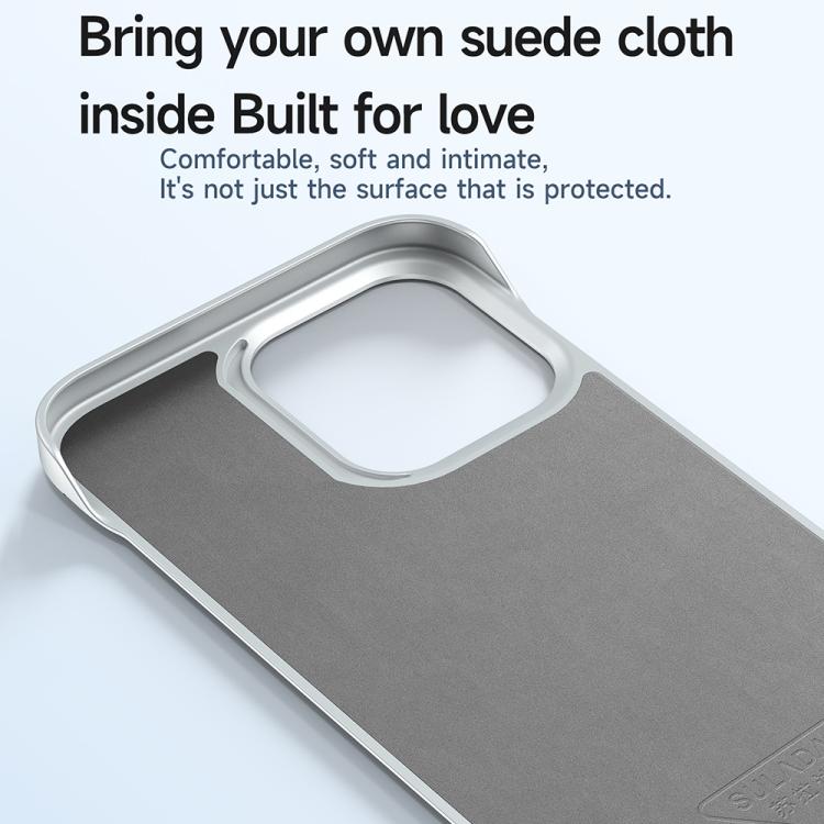 For iPhone 16 SULADA Skin Feel Liquid Leather Shockproof Phone Case