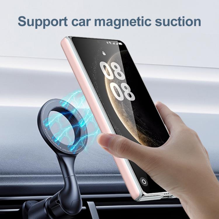 For Huawei Mate X6 SULADA Skin Feel Liquid Leather Shockproof Phone Case