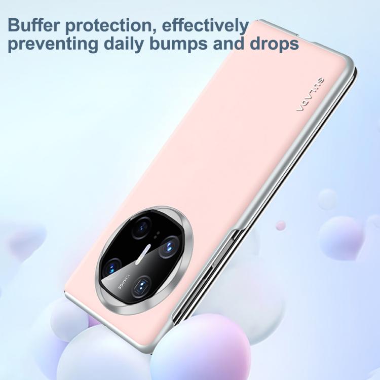 For Huawei Mate X6 SULADA Skin Feel Liquid Leather Shockproof Phone Case