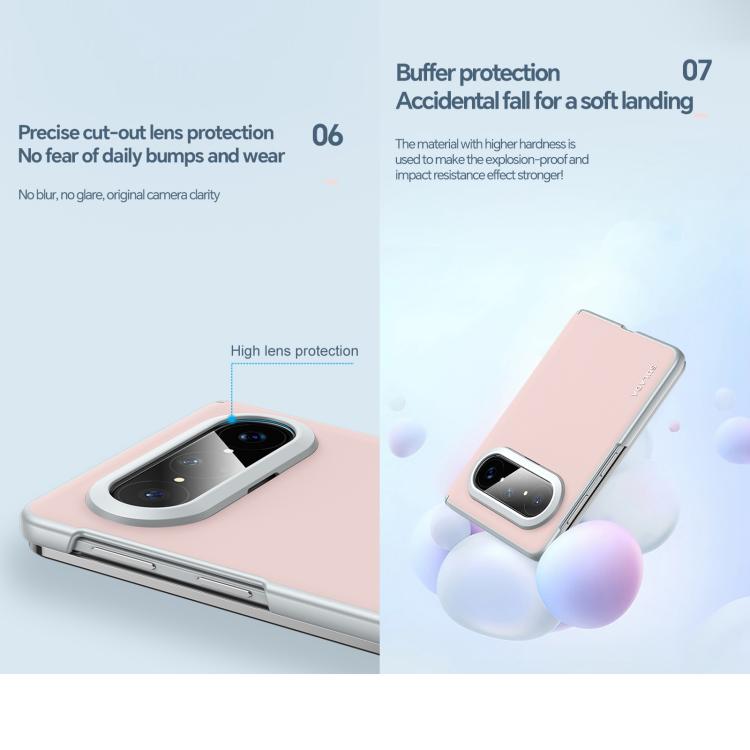 For Huawei Pura X Max SULADA Skin Feel Liquid Leather Shockproof Phone Case