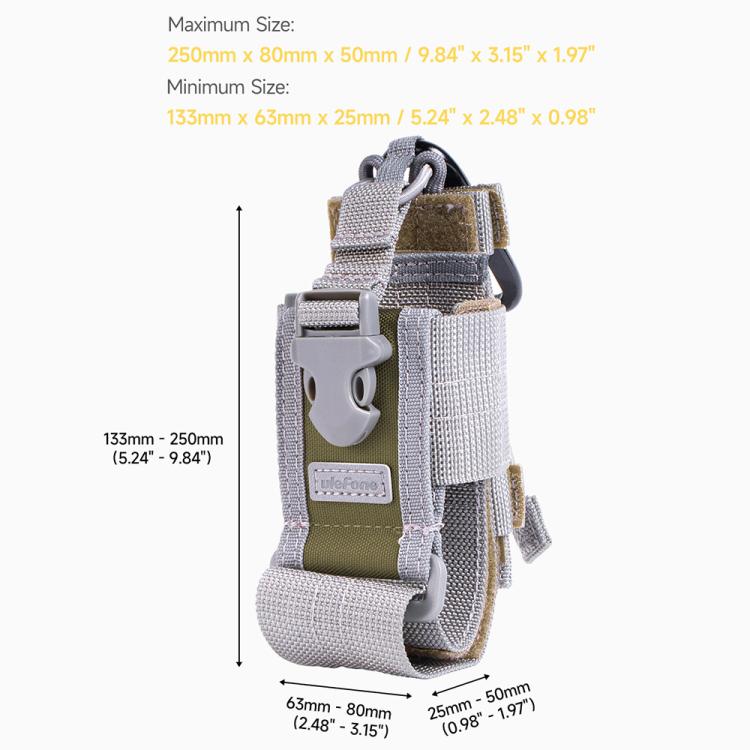 Ulefone Armor Holster Multi-Purpose Phone Pouch Waist Bag - Grey
