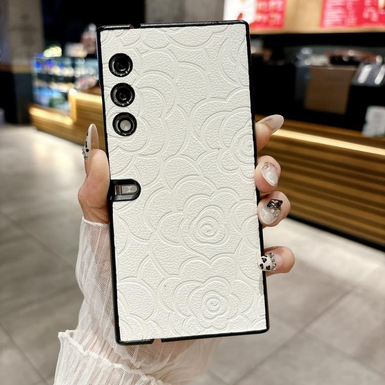 For Honor V Purse Impression Camellia Pattern Protective Phone Case
