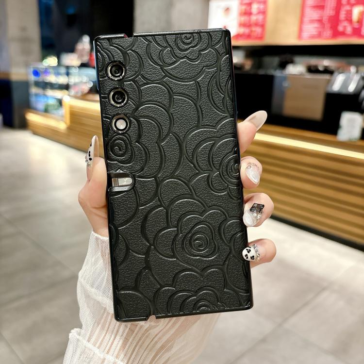 For Honor V Purse Impression Camellia Pattern Protective Phone Case