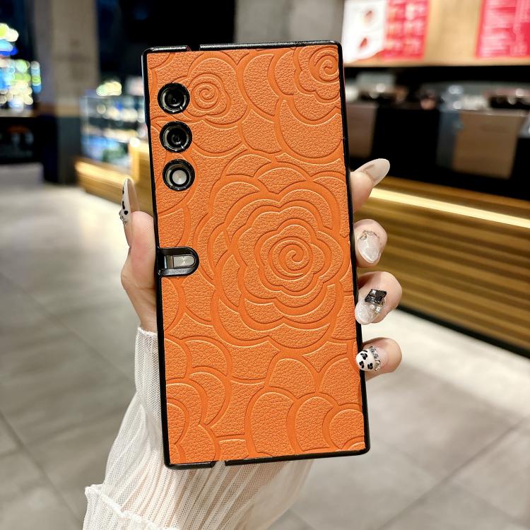 For Honor V Purse Impression Camellia Pattern Protective Phone Case