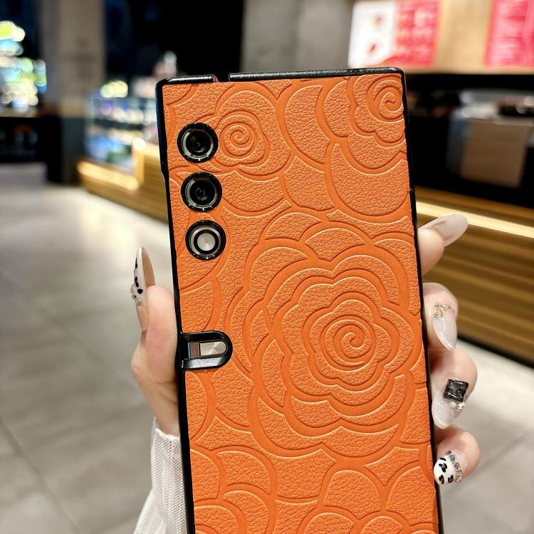 For Honor V Purse Impression Camellia Pattern Protective Phone Case