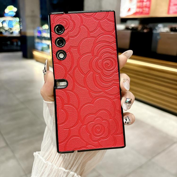 For Honor V Purse Impression Camellia Pattern Protective Phone Case