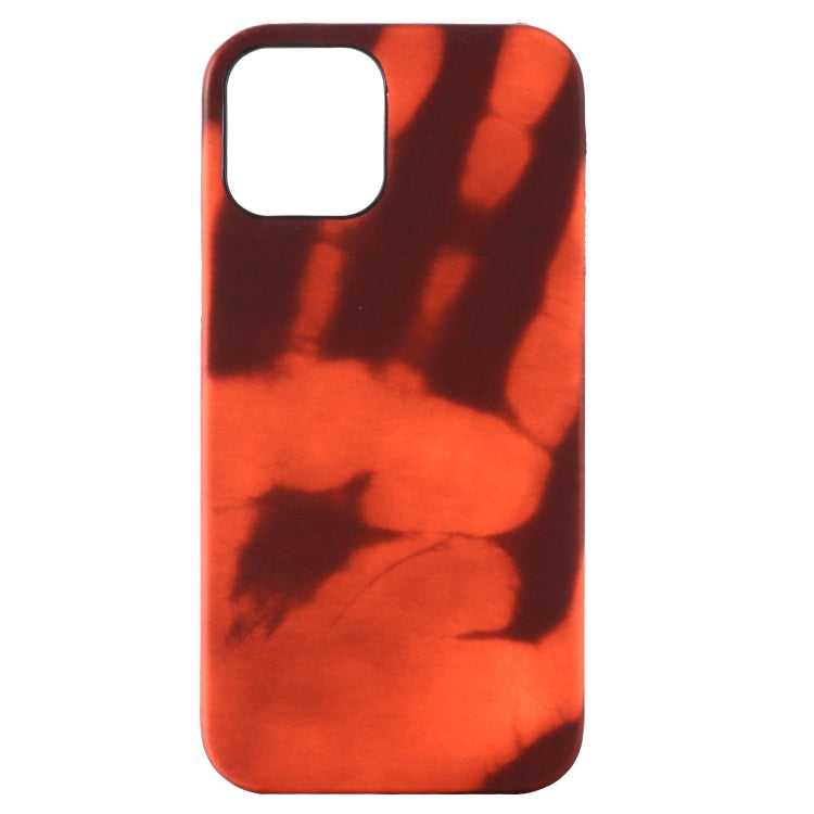 For iPhone 12 / 12 Pro Paste Skin + PC Thermal Sensor Discoloration Protective Back Cover Case