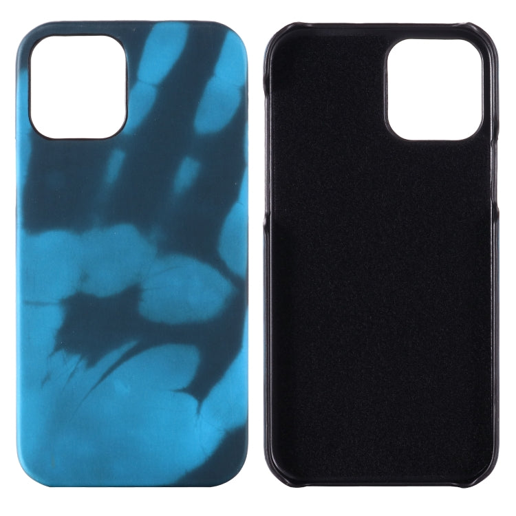 For iPhone 12 / 12 Pro Paste Skin + PC Thermal Sensor Discoloration Protective Back Cover Case