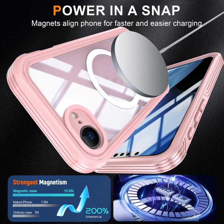 For iPhone 17e / 16e RedPepper Tempered Glass MagSafe Phone Case