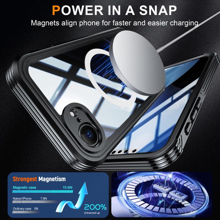 For iPhone 17e / 16e RedPepper Tempered Glass MagSafe Phone Case