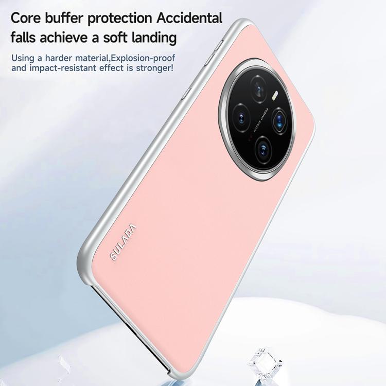 For Honor Magic7 SULADA Skin Feel Liquid Leather Shockproof Phone Case