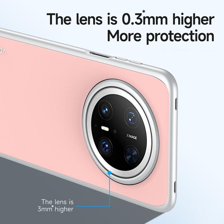 For Huawei Mate 70 Pro SULADA Skin Feel Liquid Leather Shockproof Phone Case
