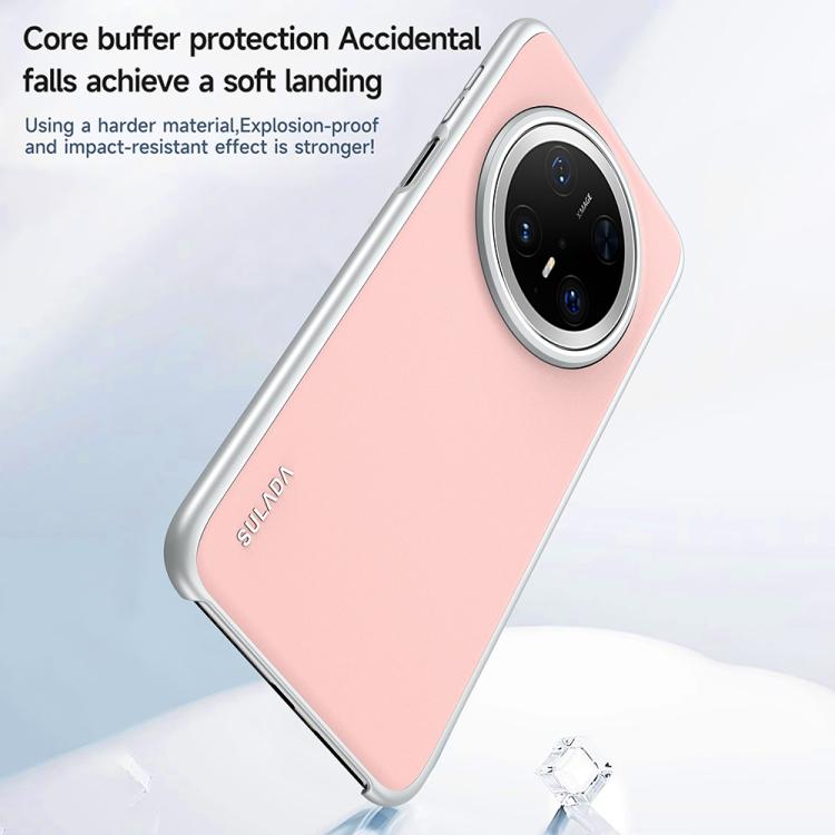 For Huawei Mate 70 Pro SULADA Skin Feel Liquid Leather Shockproof Phone Case