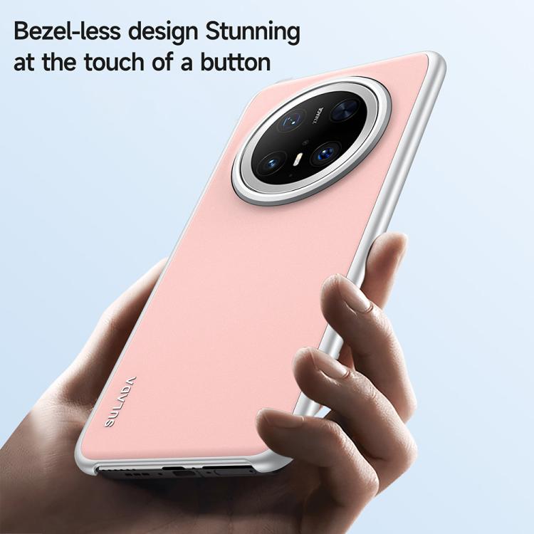 For Huawei Mate 70 Pro SULADA Skin Feel Liquid Leather Shockproof Phone Case
