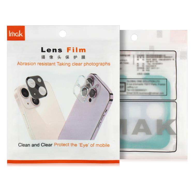 For iPhone 17 IMAK High Definition Integrated Rear Camera Glass Lens Film, Black Eye Design