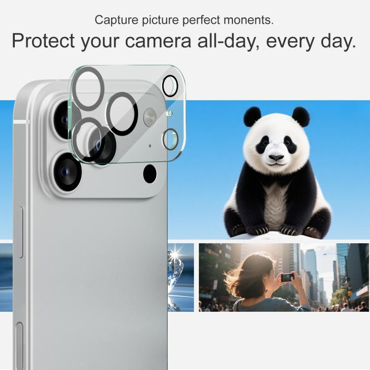 For iPhone 17 Pro Max IMAK High Definition Integrated Rear Camera Glass Lens Film, Black Eye Design