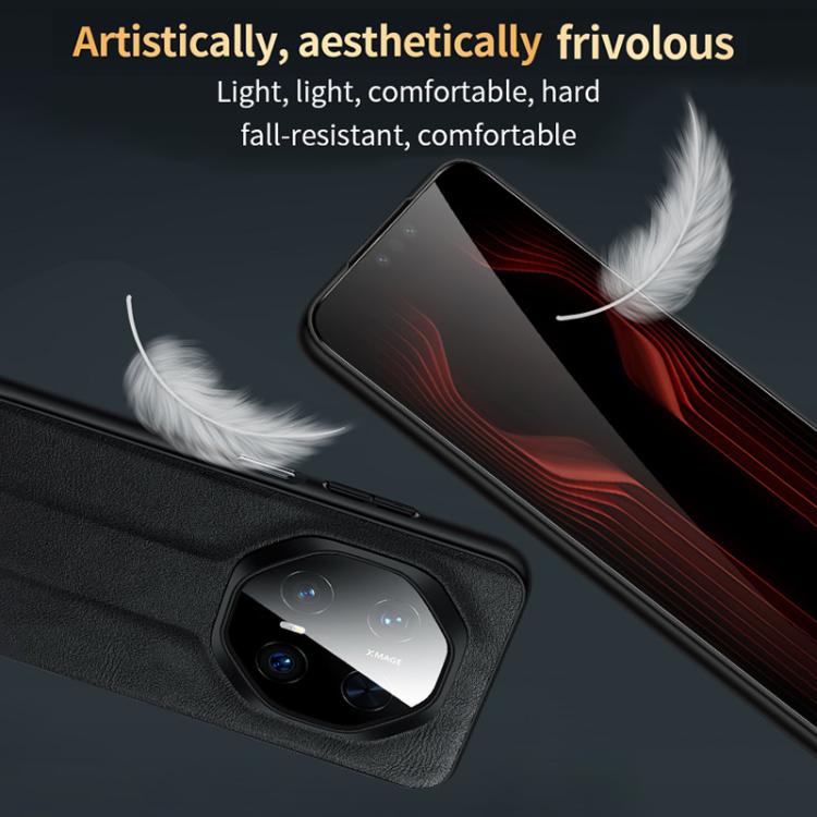 For Huawei Mate 70 RS Ultimate SULADA Shockproof TPU Hybrid Handmade Leather Phone Case