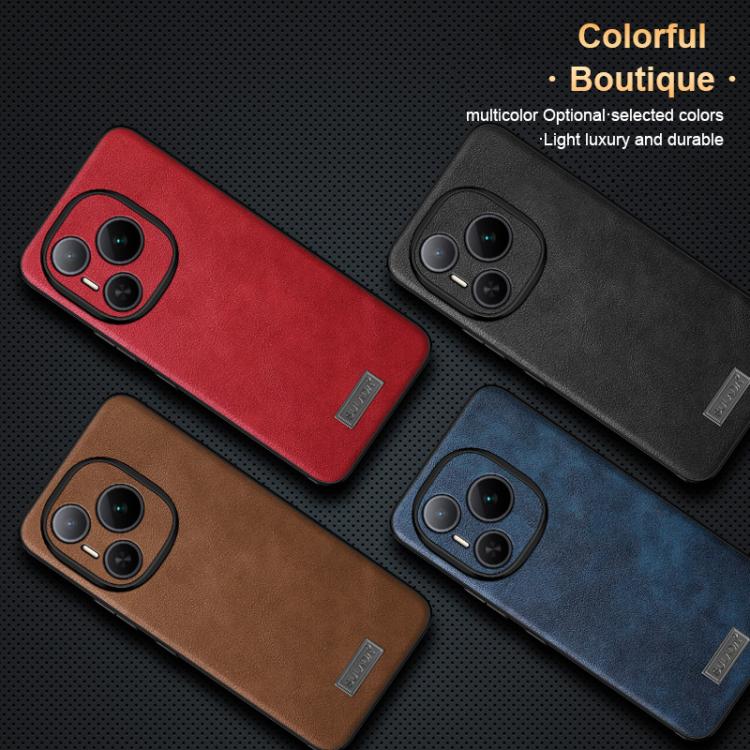 For Honor Power SULADA Shockproof TPU Hybrid Handmade Leather Phone Case