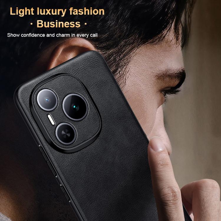 For Honor Power SULADA Shockproof TPU Hybrid Handmade Leather Phone Case