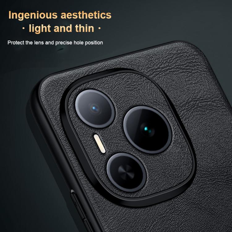 For Honor Power SULADA Shockproof TPU Hybrid Handmade Leather Phone Case