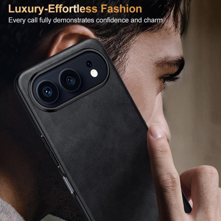 For Honor 500 Global / 500 Pro Global 155.8mm SULADA Shockproof TPU Hybrid Handmade Leather Phone Case