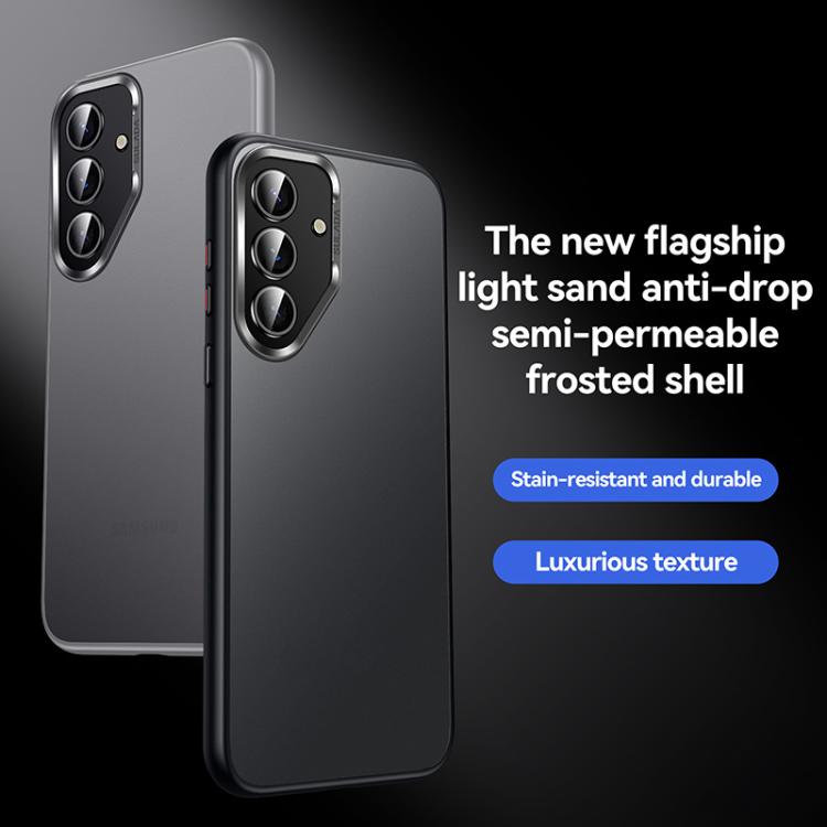 For Samsung Galaxy S25 5G SULADA Skin Feel Matte Shockproof Phone Case