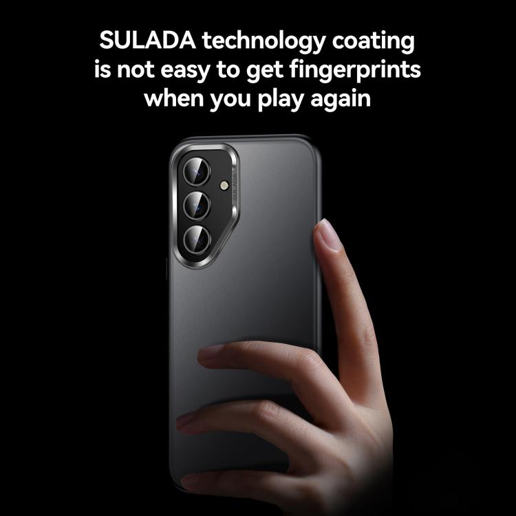 For Samsung Galaxy S25 5G SULADA Skin Feel Matte Shockproof Phone Case