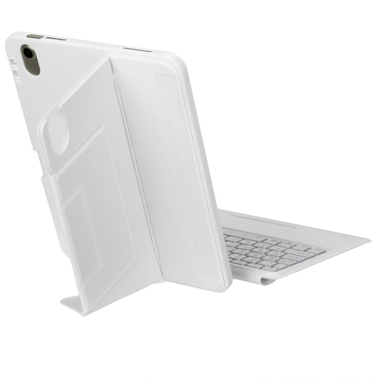 For iPad 2025 / 2022 Holder Floating Detachable Backlight Keyboard Tablet Leather Case with Touchpad