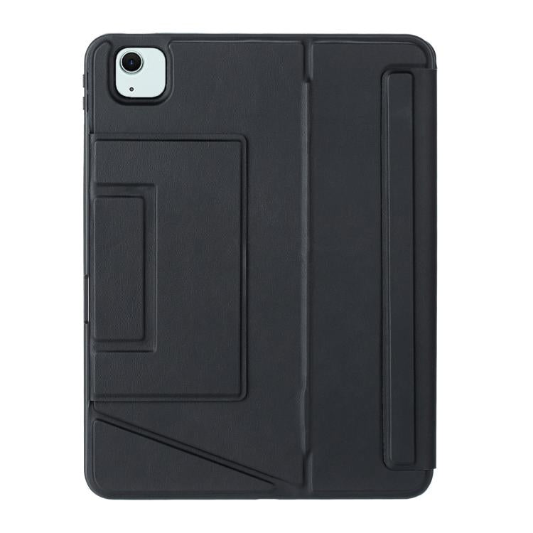 For iPad Air 11 2025 / 2024 / Air 5 / Air 4 Holder Floating Detachable Backlight Keyboard Tablet Leather Case with Touchpad