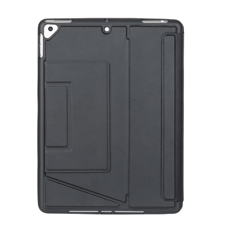 For iPad 10.2 / Air 3 10.5 / Pro 10.5 Holder Floating Detachable Backlight Keyboard Tablet Leather Case with Touchpad
