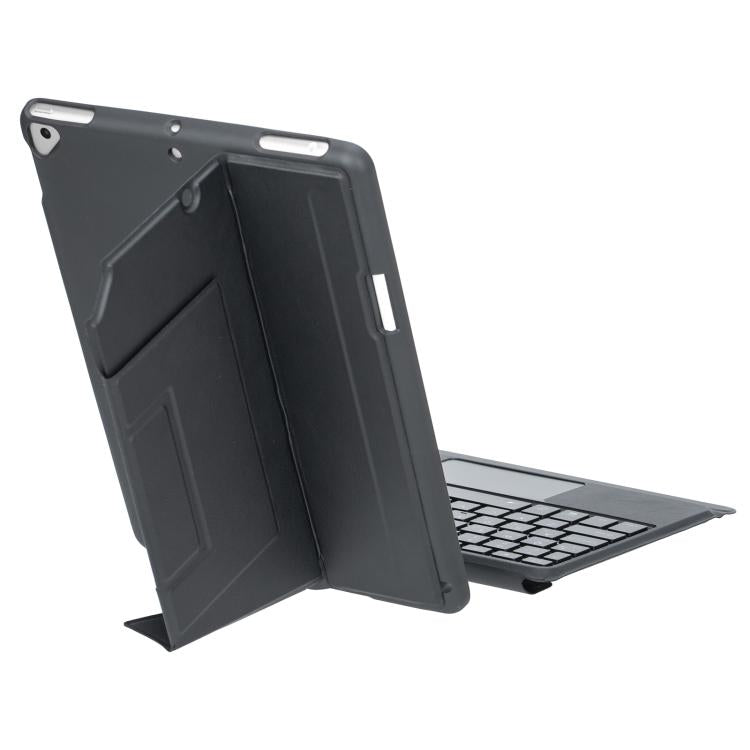 For iPad 10.2 / Air 3 10.5 / Pro 10.5 Holder Floating Detachable Backlight Keyboard Tablet Leather Case with Touchpad