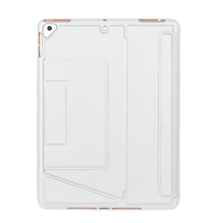 For iPad 10.2 / Air 3 10.5 / Pro 10.5 Holder Floating Detachable Backlight Keyboard Tablet Leather Case with Touchpad